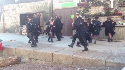 Beltane Border Morris - Brimfield - Ship Inn, Teignmouth - 13 June 2013