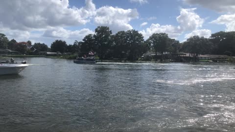 Trump Boat Parade FloridaMan