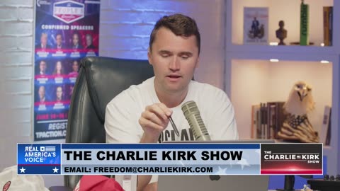 Charlie Kirk Breaks Down His Ideal Choice For Trump's VP