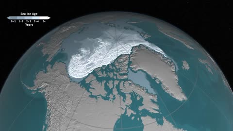 NASA releases timelapse showing Arctic Sea ice disapearing