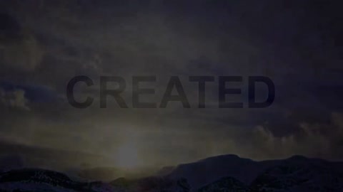 we are created