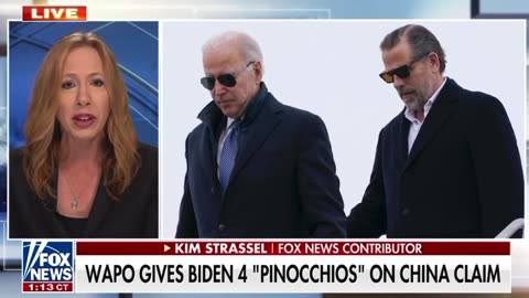 WAPO gives Biden 4 Pinocchios on trying to claim