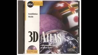 3D Atlas 97 - Physical world map music