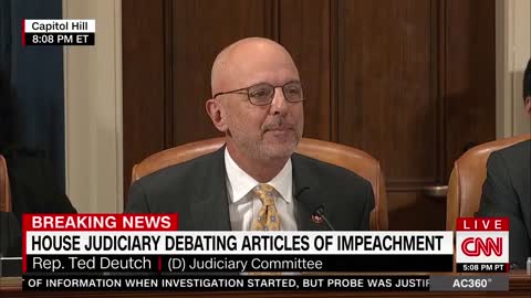 Ted Deutsch tries to rationalize his support for impeachment