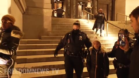 5 Protesters Arrested and Child Walked Out of NYC Museum by Police