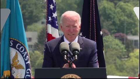Joe Biden Calls Coast Guard Academy Graduates "Dull" When They Don't Clap for Him
