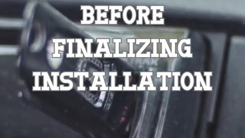 Tips for testing car speakers before finalizing installation