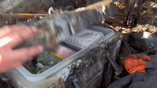 Cooler Keeps Items Untouched Through Vehicle Fire