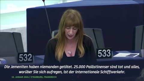 Member of EU parliament Clare Daly about the attacks on Jemen