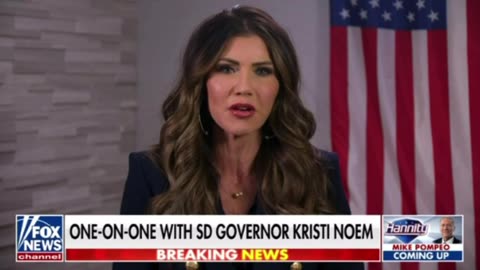 Governor Kristi Noem, democrats will do anything to win the 2024 presidential election.