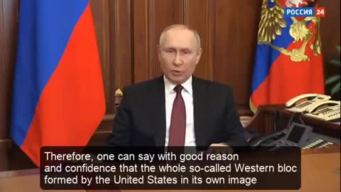 🇷🇺 Vladimir Putin's Speech on Ukraine and US Foreign Policy and NATO