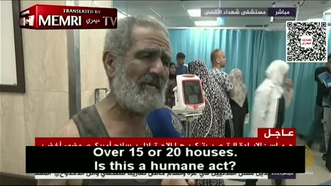 Man Criticizes Hamas For Hiding Among Civilians… Al-Jazeera Reporter Cuts Him Off Mid-Sentence