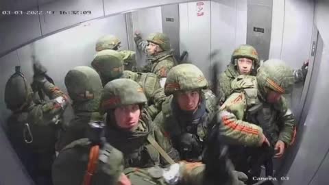 A Russian soldiers trapped in elevator by Ukraine war, this is what happened to trapped soldiers