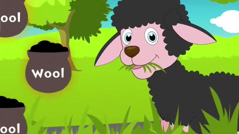 Ba ba black sheep: A Fun and Educational Nursery Rhyme for Kids