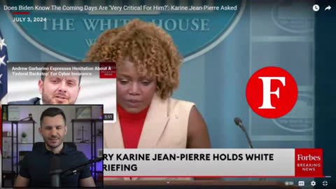 Karine LIED about Joe's Condition; Biden THREATENS Media; Trump ROASTS Kamala