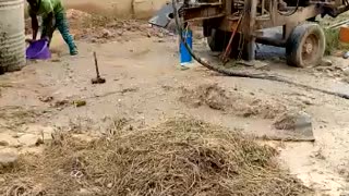 Water drilling in Nigeria