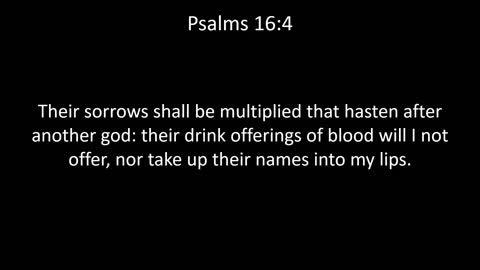KJV Bible Psalms Chapter 16