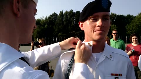 Getting His Blue Cord