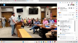 Saline County Quorum Court hearings Clint Lancaster speaks ordinance regarding library board