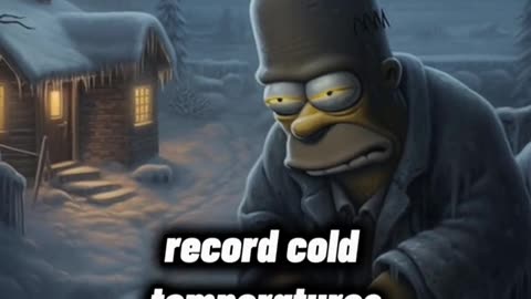 Simpsons dark winter prediction
