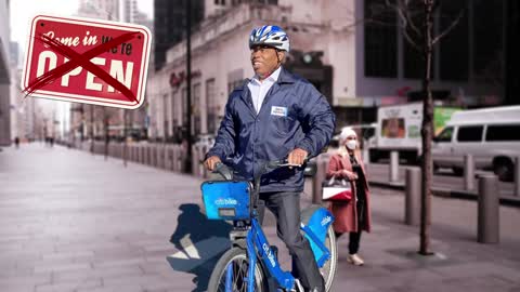 Ghost Town NYC – Incompetent NYC Mayor Eric Adams Faces Bicycle ePocalypse