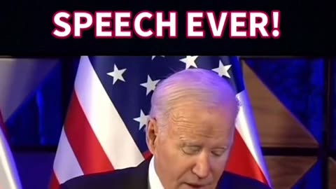 Joe Biden's Most Important Speech