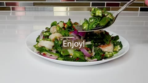 Steam Salad Recipe for Weight Loss!