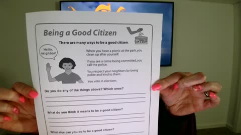 TWO MINUTE TEACHER - BE A GOOD CITIZEN