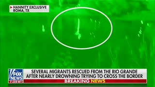 Illegals Crossing Rio Grande Scream in Terror: "I'm Drowning!"