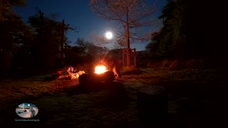 Evening wildcamp in Dartmoor