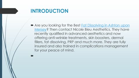 Get The Best Fat Dissolving in Ashton upon Mersey.