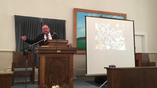 Pastor Gene Miller's sermon at Castleberry Baptist Church on December 24, 2023.