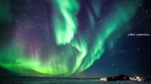 Aurora Borealis (Northern Lights) Timelapse HD Iceland ( 1080 X 1920 )