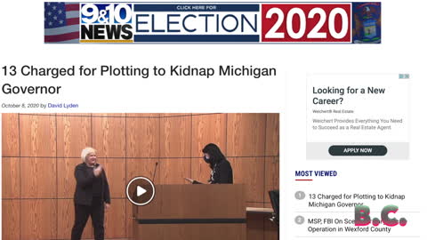 13 Charged for Plotting to Kidnap Michigan Governor