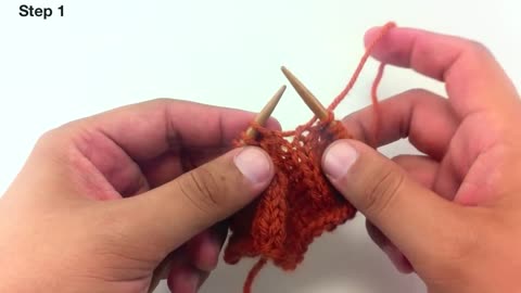 How to knit the slip, knit two, Pass double decrease