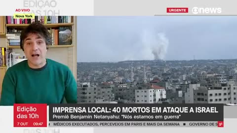 Globo comemora a invasão terrorista do Hamas teve “sucesso”