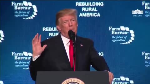 Trump sur le génie génétique / la déréglementation de la biotechnologie à l'American Farm Bureau (VOST)