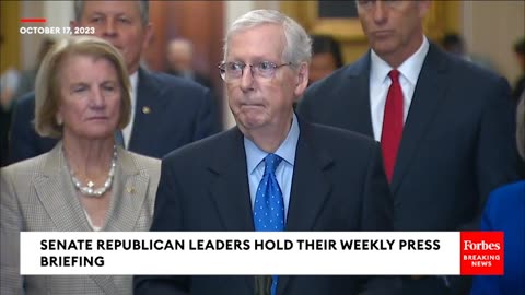'Going To Want Something Serious About The Border'- McConnell Discusses Requirement For Aid
