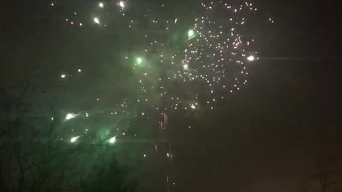 Fireworks - new year in Poland