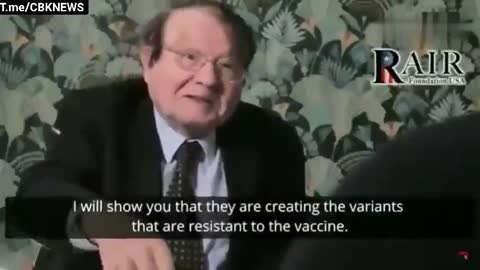 Le professeur Luc Montagnier ne mâche pas ses mots: c'est une énorme faute médicale !!!