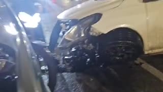 Accidente en el túnel de Crespo