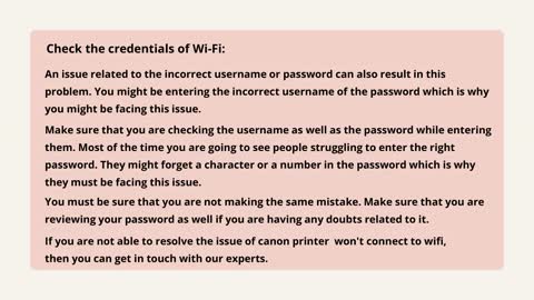 Guide To Fix Canon Printer Not Connecting To Wifi Error