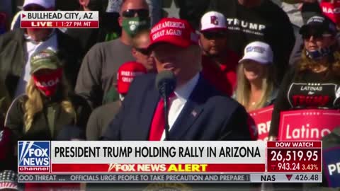 President Trump Rallies From Yesterday in Arizona No One is Talking About...