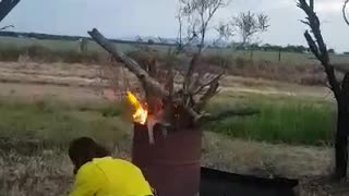 Bonfire Explosion