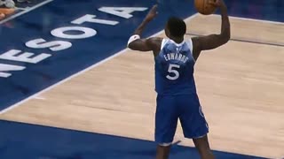 NBA | Anthony Edwards SOARS for the DUNK! Timberwolves WIN Behind 34 PTS!