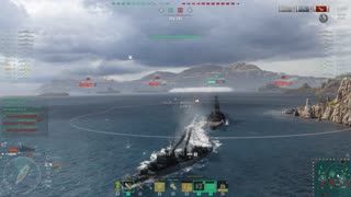 World of Warships in the Daring