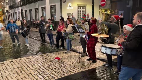 LIVE: Christmas / Natal Animacao Itinerante Ponta Delgada, Sao Miguel Acores Portugal - 06.12.2023