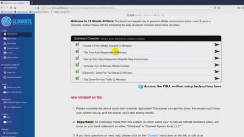12 Minute Affiliate System Review : "Sleep-Sales Technology" To Generate Sales While You sleeping