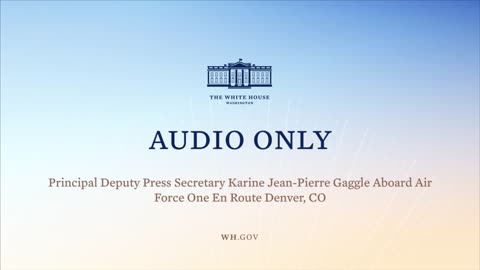9-14-21 Principal Deputy Press Secretary Karine Jean-Pierre Gaggle En Route to Denver, CO