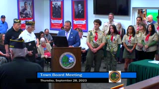 East Fishkill Boy Scouts Honored by American Legion and Town